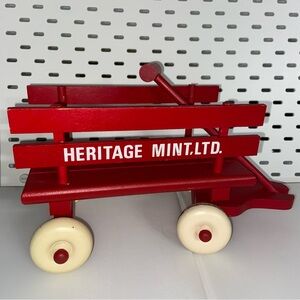 Heritage Mint Ltd. Miniature Red Wagon D-77 Vintage Doll Collector’s Toy 1990